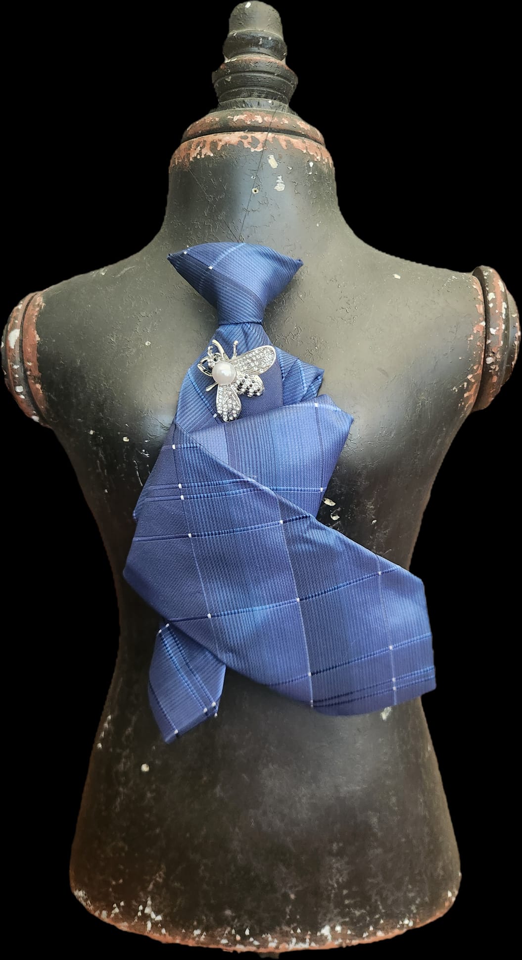 Crystal Bee Statement Necktie