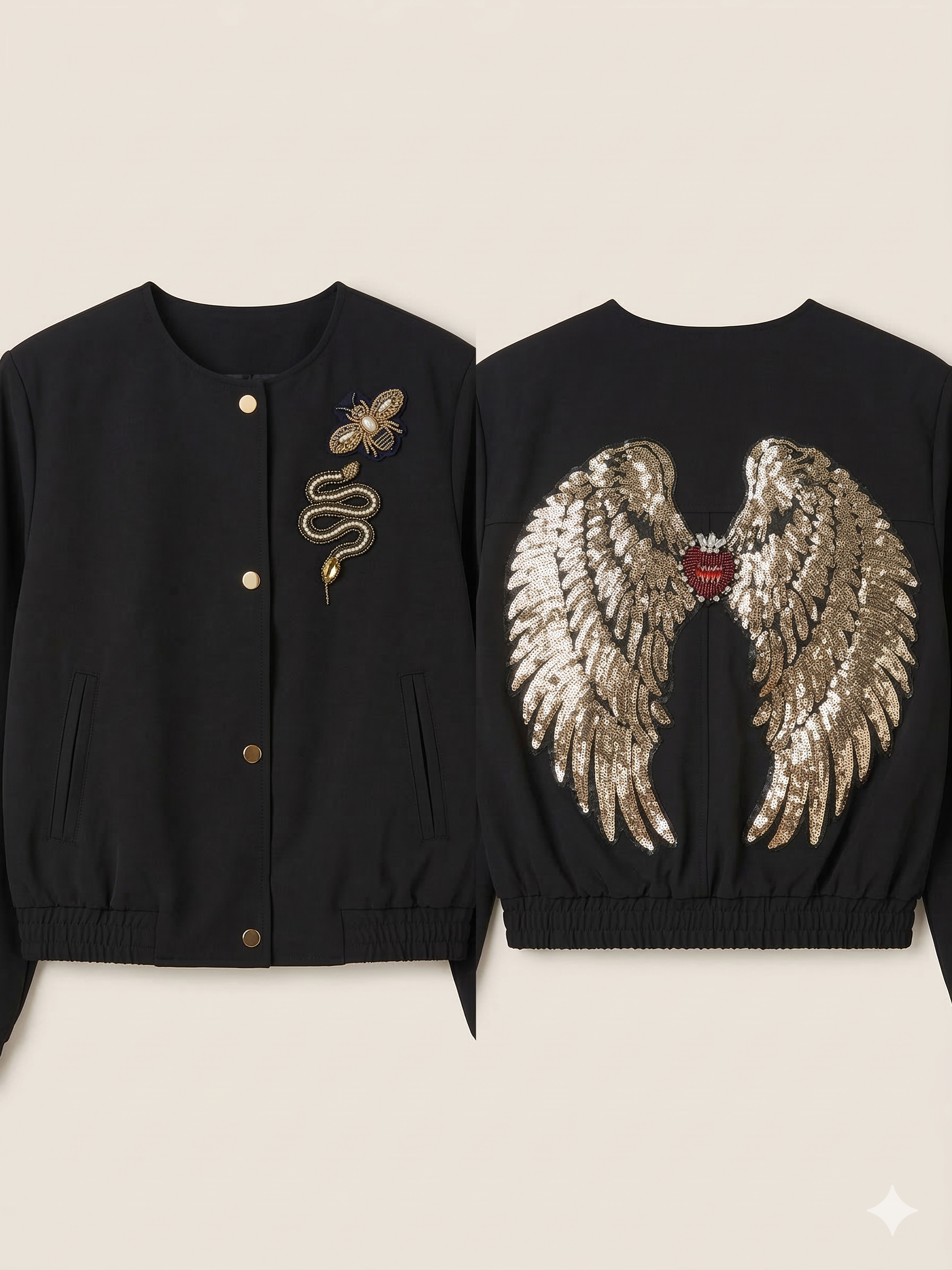 Black Statement Jacket