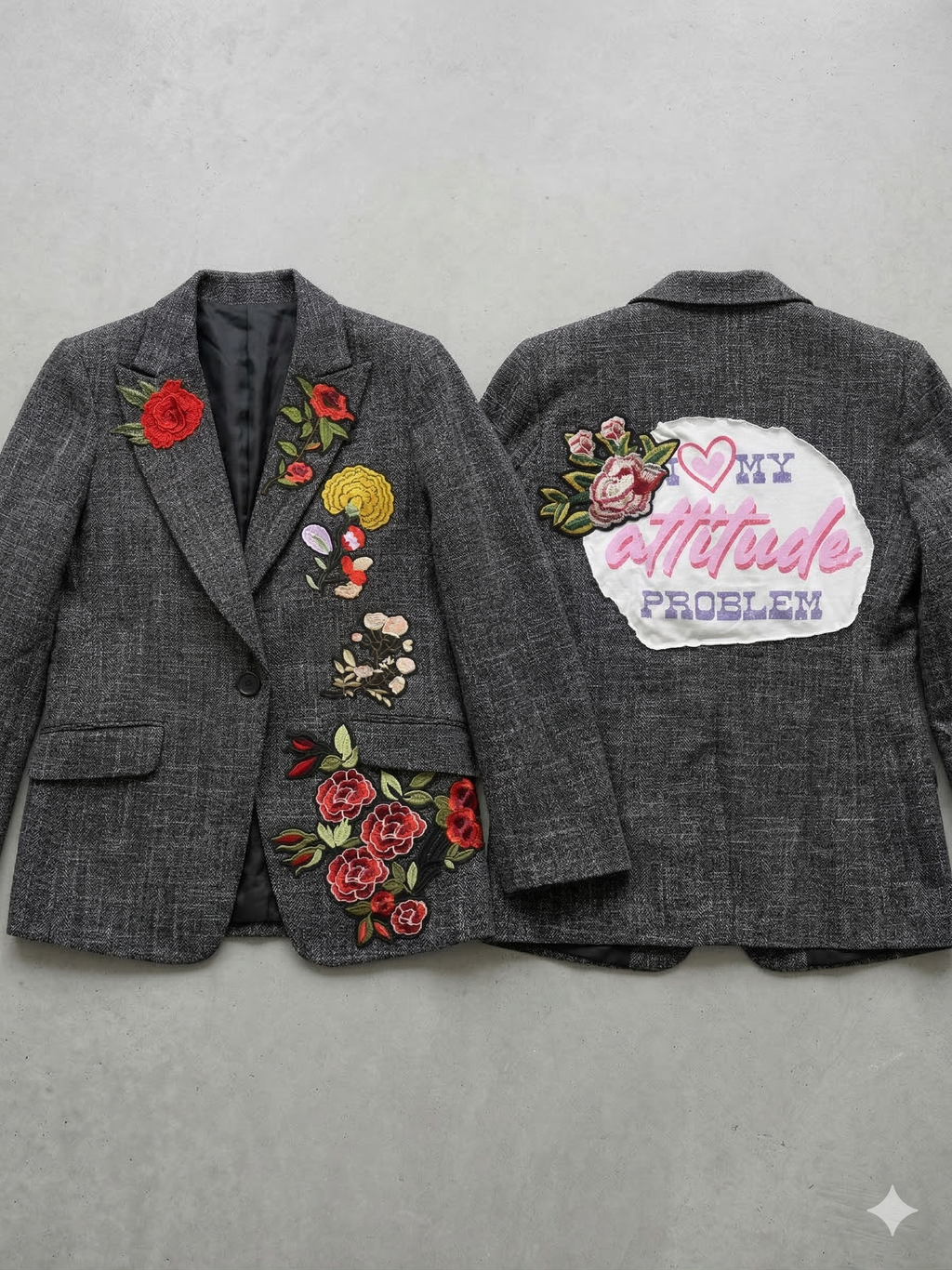 MAX STUDIO Embellished Blazer
