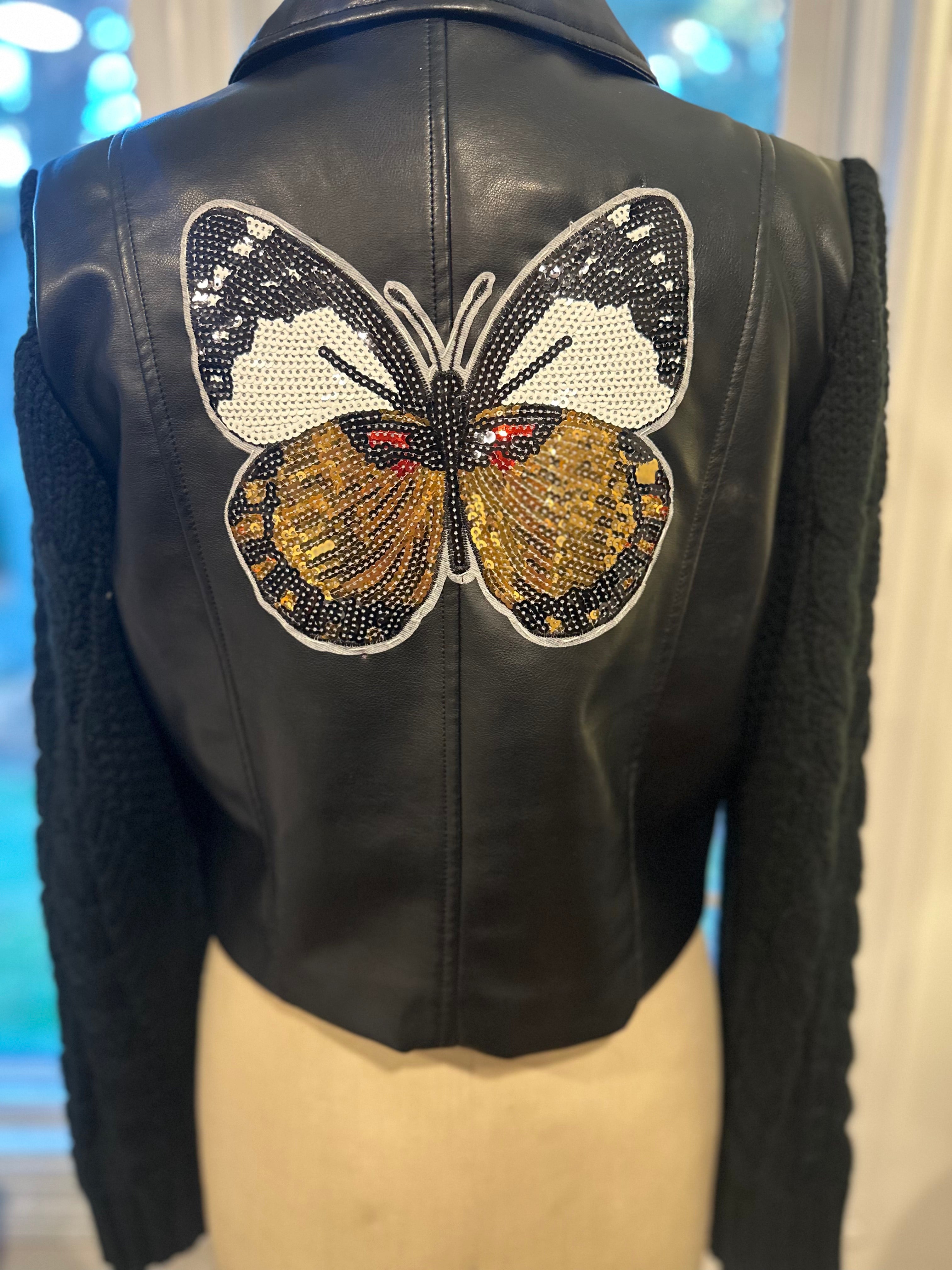 “Golden Monarch” Butterfly Jacket