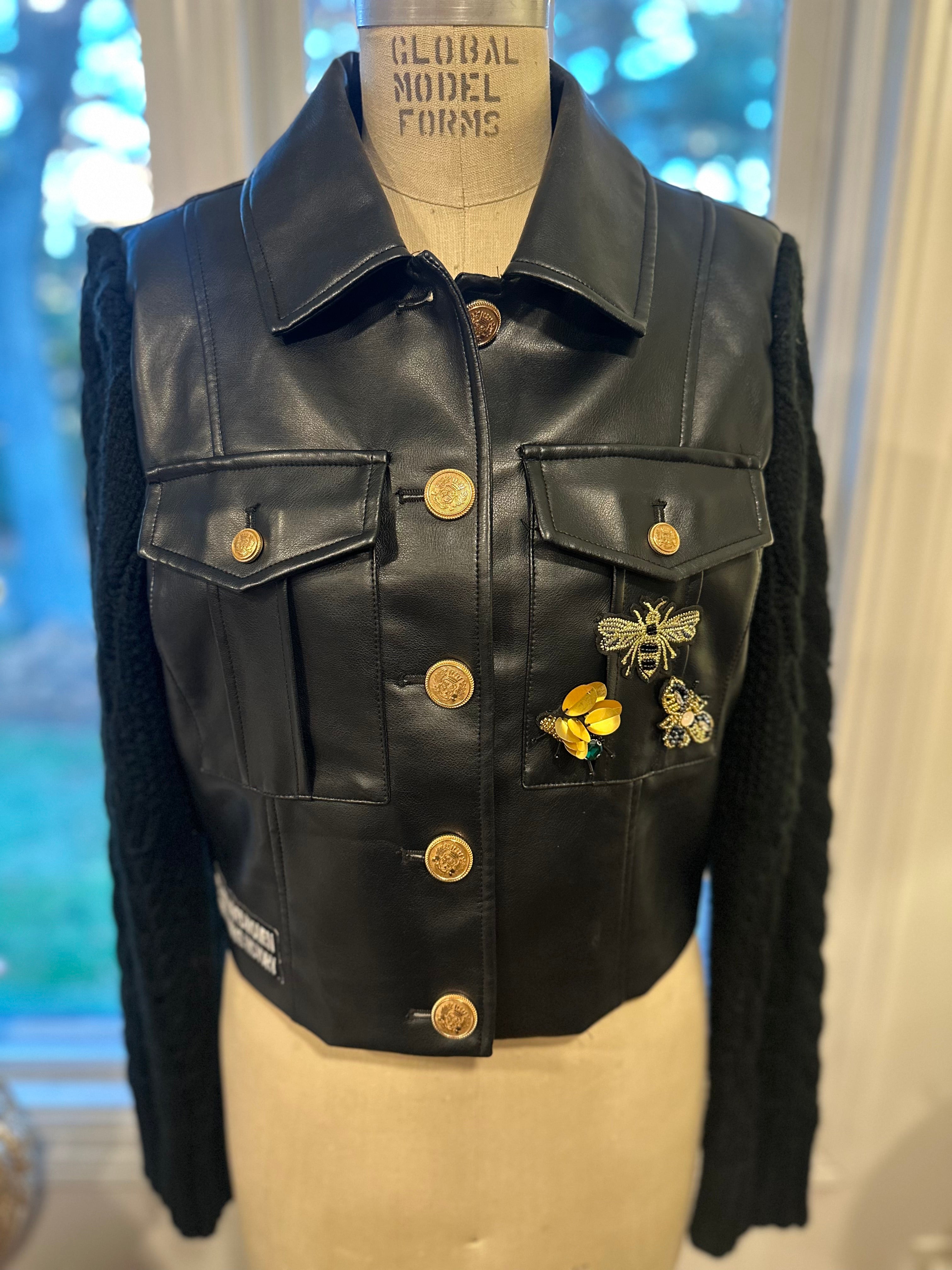 “Golden Monarch” Butterfly Jacket