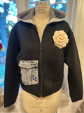 Butterfly Statement Hoodie Jacket