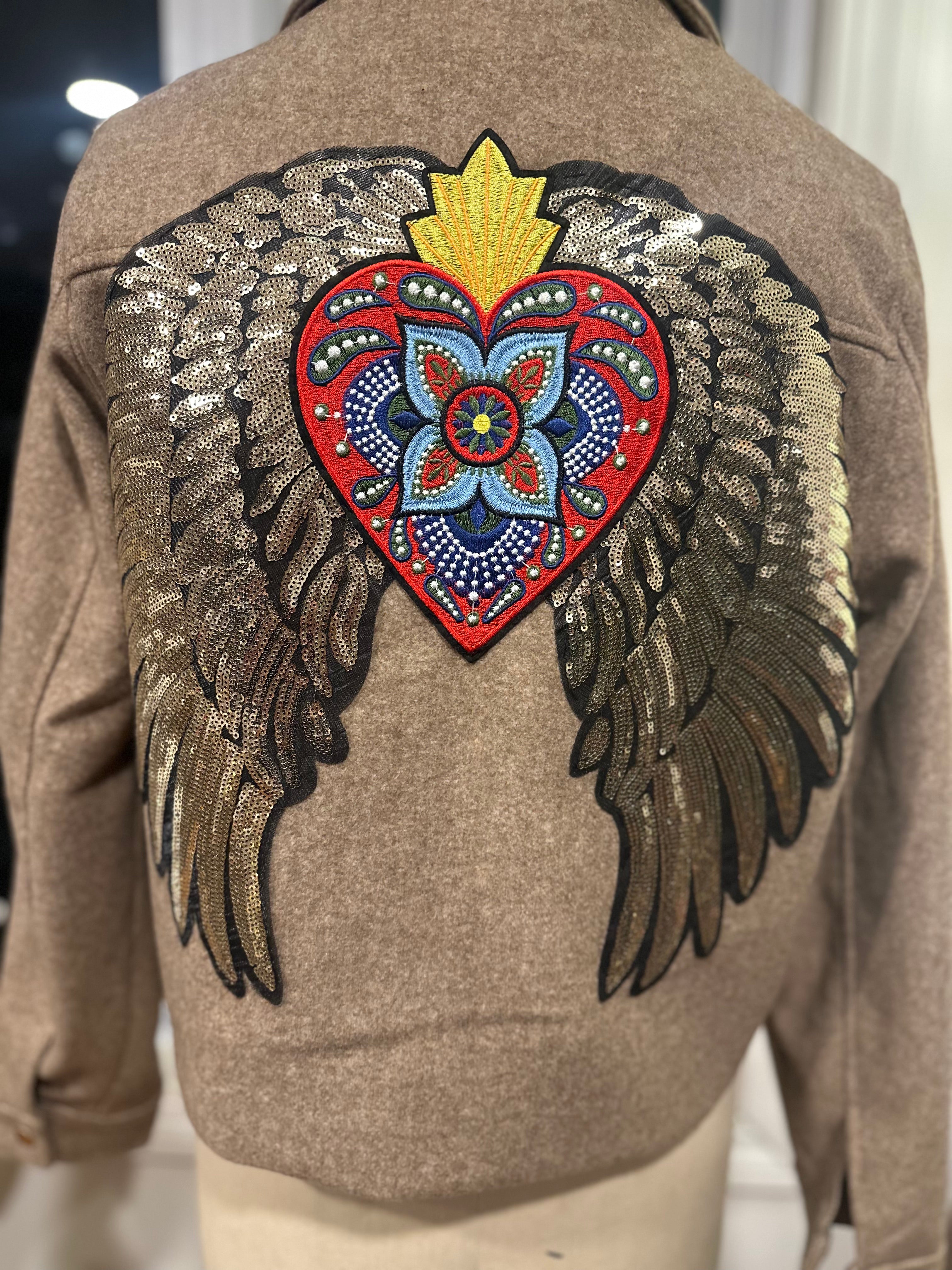 Sacred Heart Wing Jacket