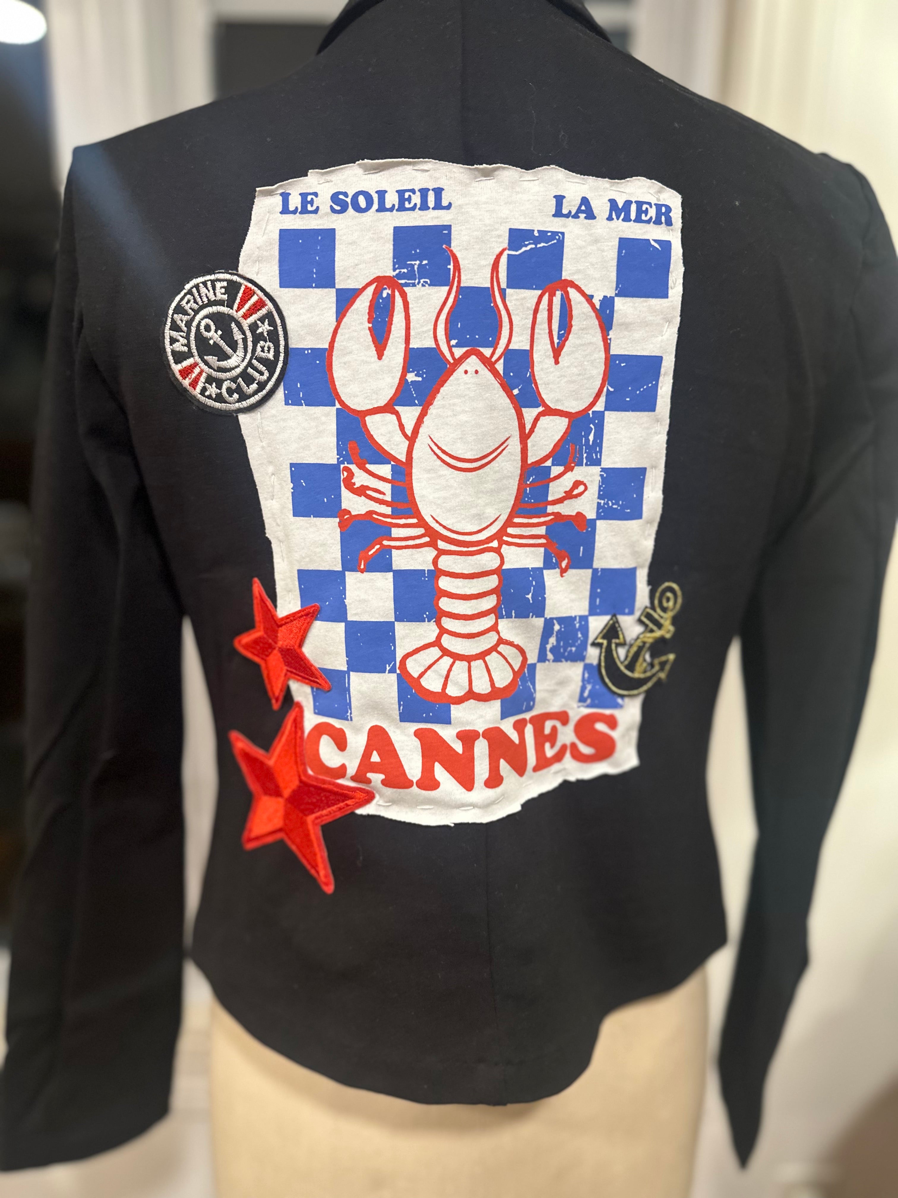 “Cannes Riviera” Statement Blazer
