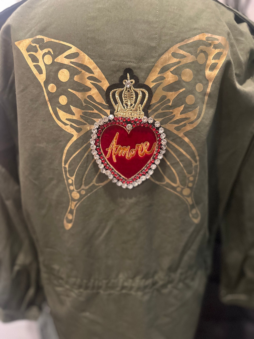“Amore Wings” Zadig & Voltaire Military Jacket