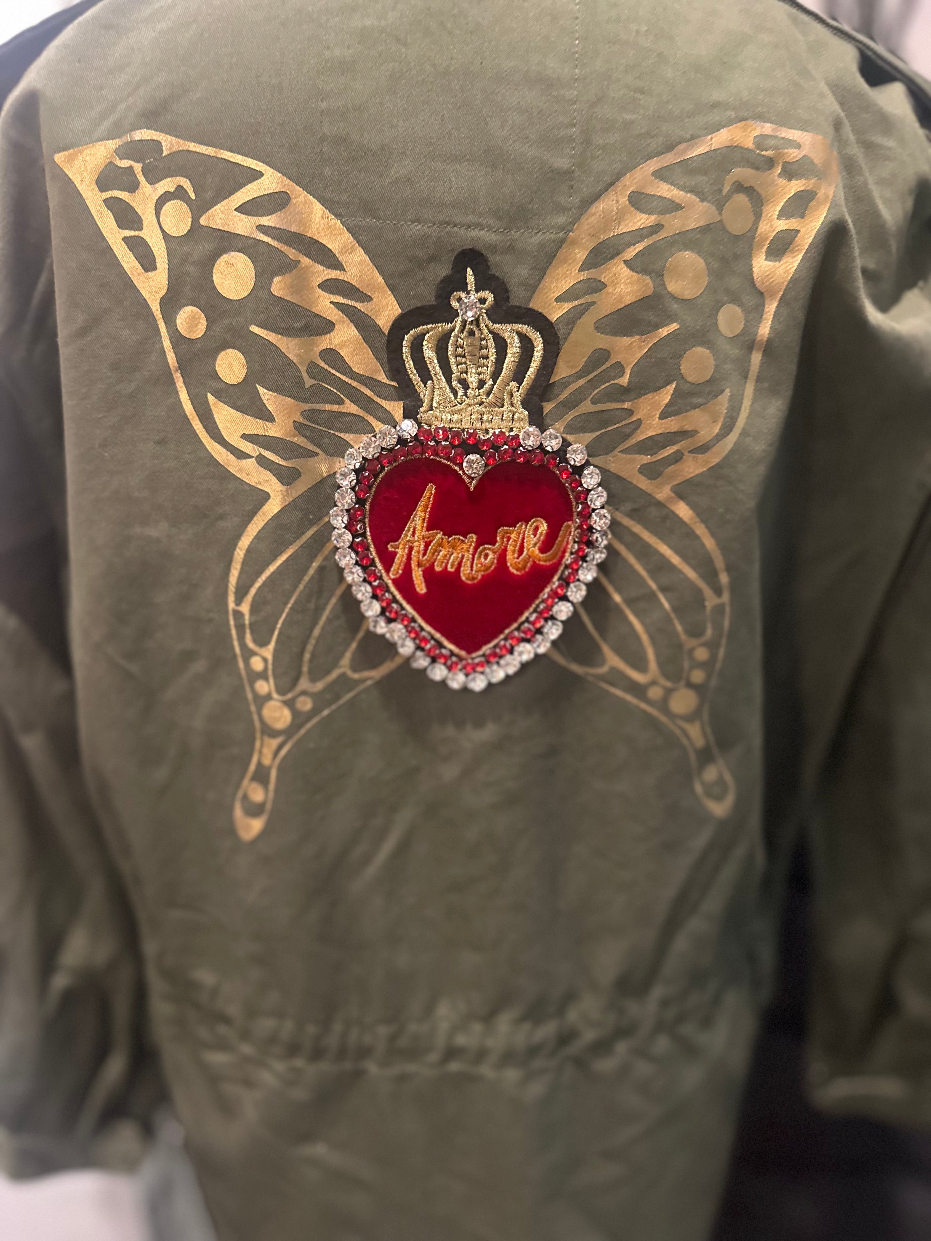 “Amore Wings” Zadig & Voltaire Military Jacket
