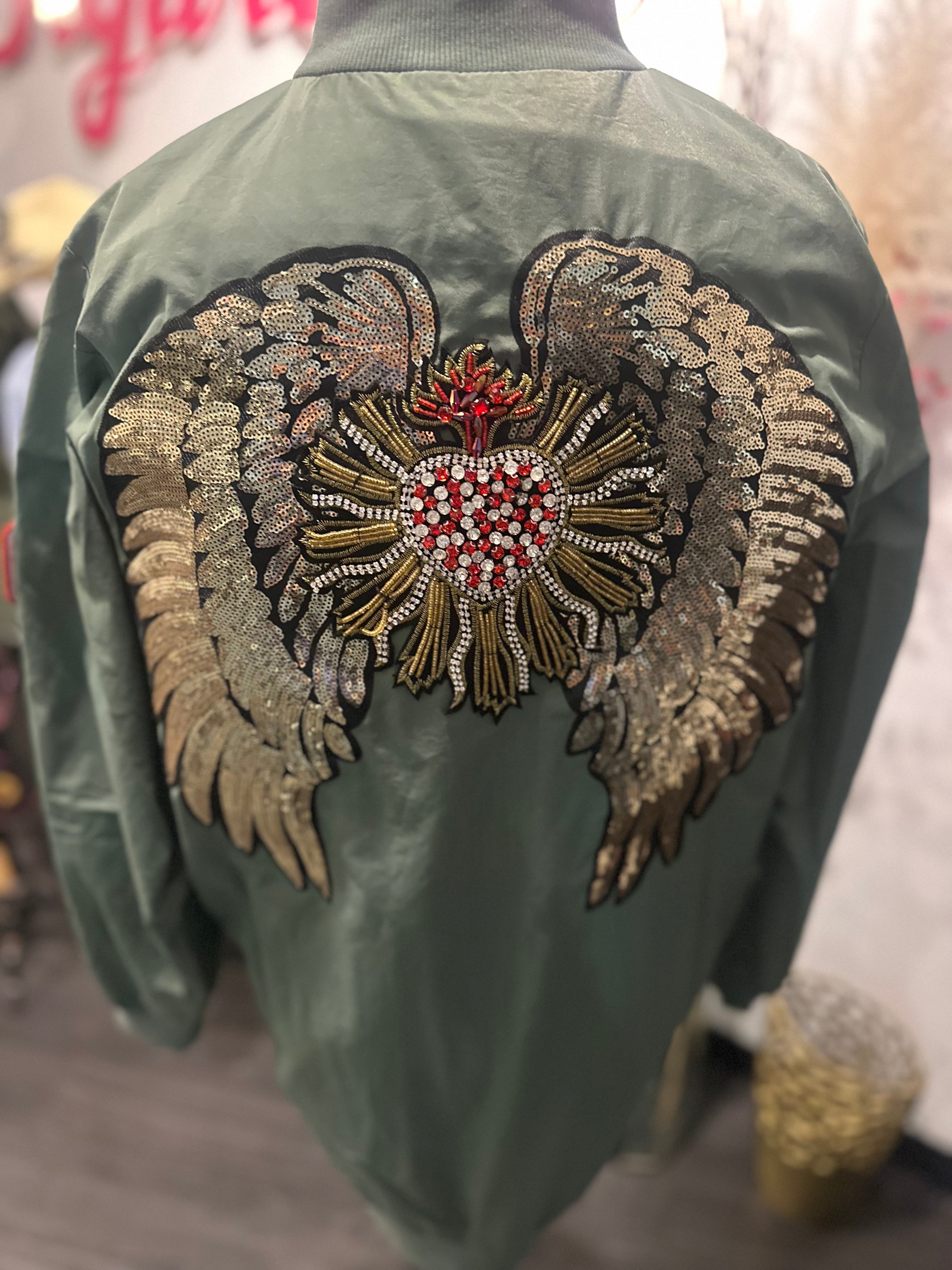 Sacred Heart Wing Bomber