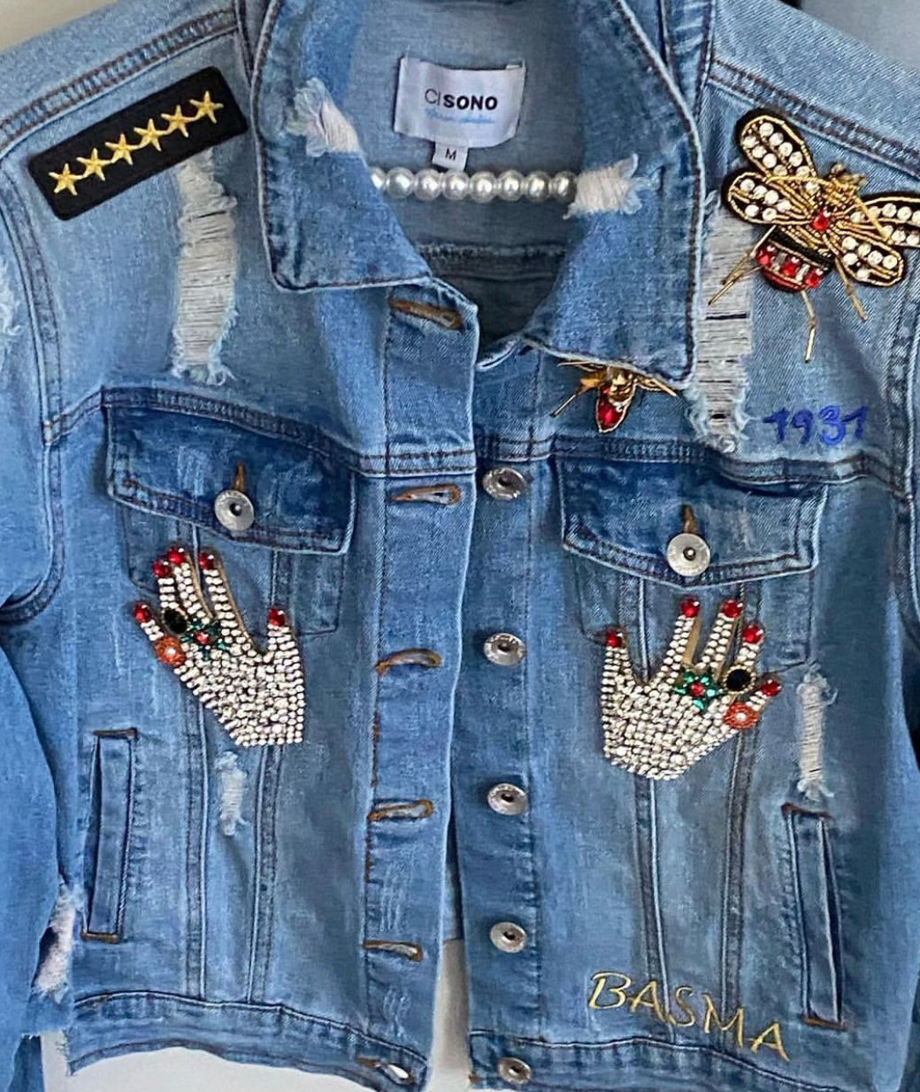 Mystic Tiger Denim Jacket